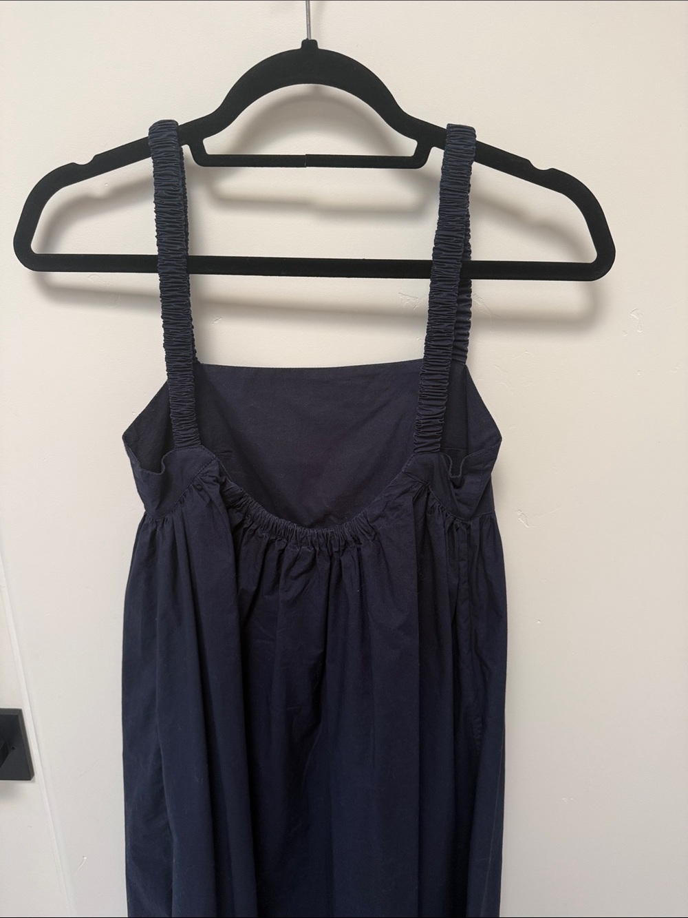 Mikoh Navy Square-Neck Maxi with Ruched Straps - Picture 3 of 4